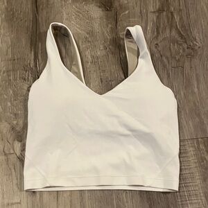 lululemon athletica White align Sports Bra top